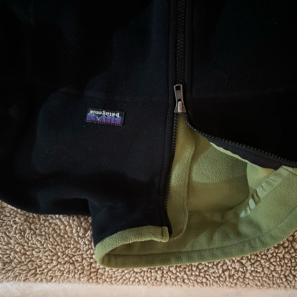 Kids Patagonia fleece wind resident jacket